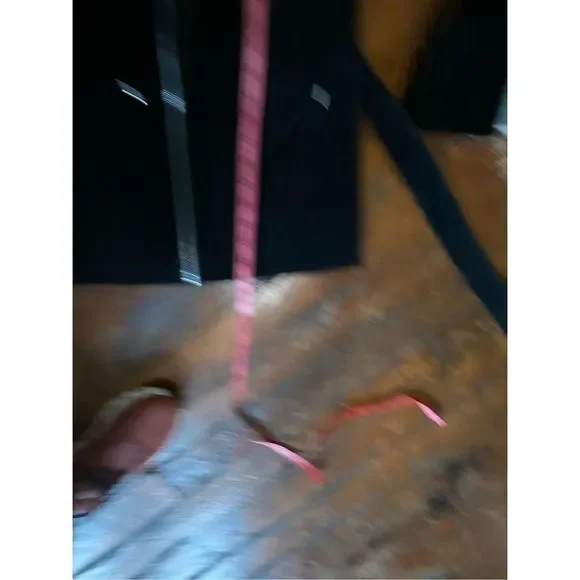 Helium London Black 100% Leather Jacket Collared Belted Full-Zip Coat, Sz Medium - Picture 12 of 13